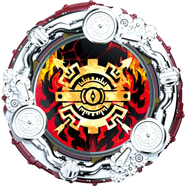Фото - Набір дзиг Infinity Nado VII Power Battle Set Thunder Shadow Hunter vs Fiery Blast Wheel (EU664180)